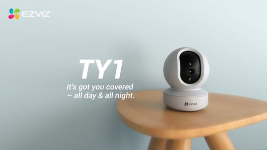 EZVIZ TY1 Indoor Mountable camera requires an Wifi Connection PTZ movement