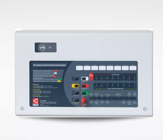 C-TEC CFP Standard 4 Zone Conventional Fire Alarm Panel CFP704-4