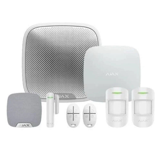 Ajax Hubit 1 & 2 Home Alarm system with keypad or fobs available in black or white