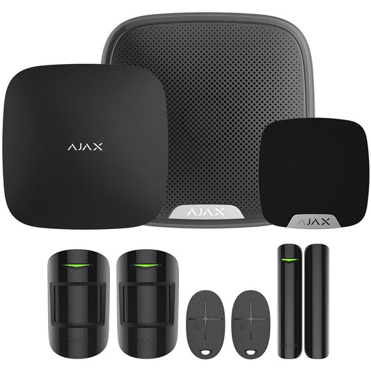 Ajax Hubit 1 & 2 Home Alarm system with keypad or fobs available in black or white